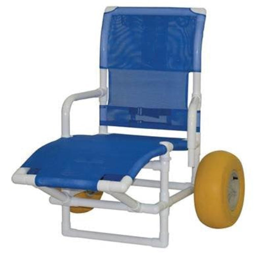 All-Terrain Wheelchair with Heavy-Duty PVC Wheels