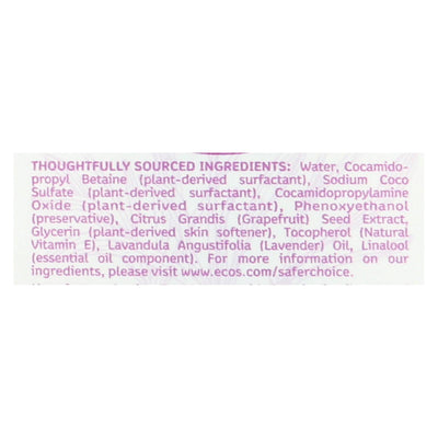 Earth Friendly Hand Soap - Lavender - Case Of 6 - 17 Fl Oz.