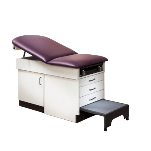 Family Practice Exam Table with Step Stool
