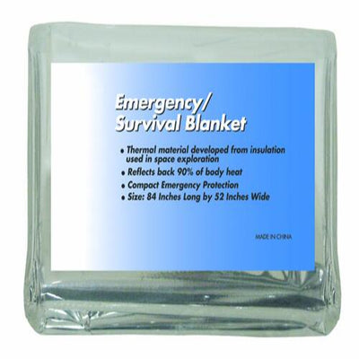 Emergency Survival Rescue Foil Blanket – 84 x 52 in
