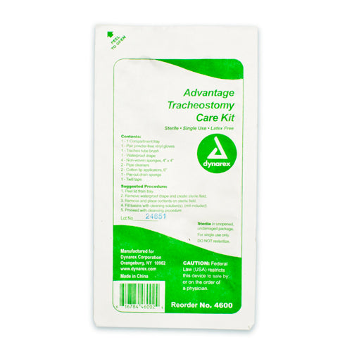Advantage Trach Care Kit – One Compartment Tray, Case of 20