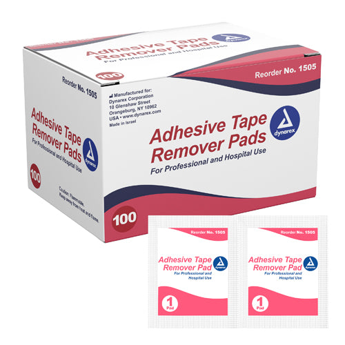 Adhesive Tape Remover Pads – Box of 100