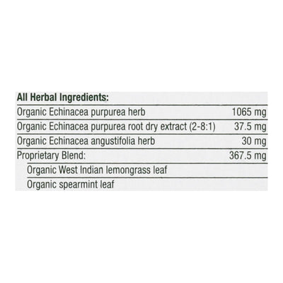 Traditional Medicinals Organic Echinacea Plus Herbal Tea - 16 Tea Bags - Case Of 6