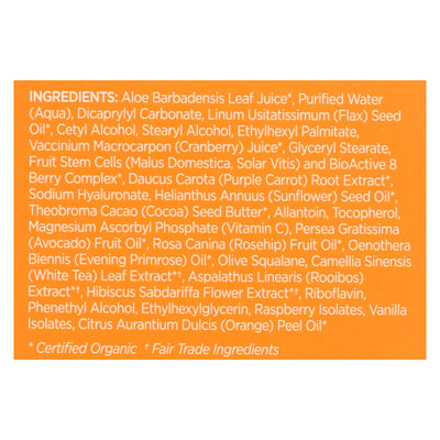 Andalou Naturals Luminous Night Cream Purple Carrot + C - 1.7 Oz