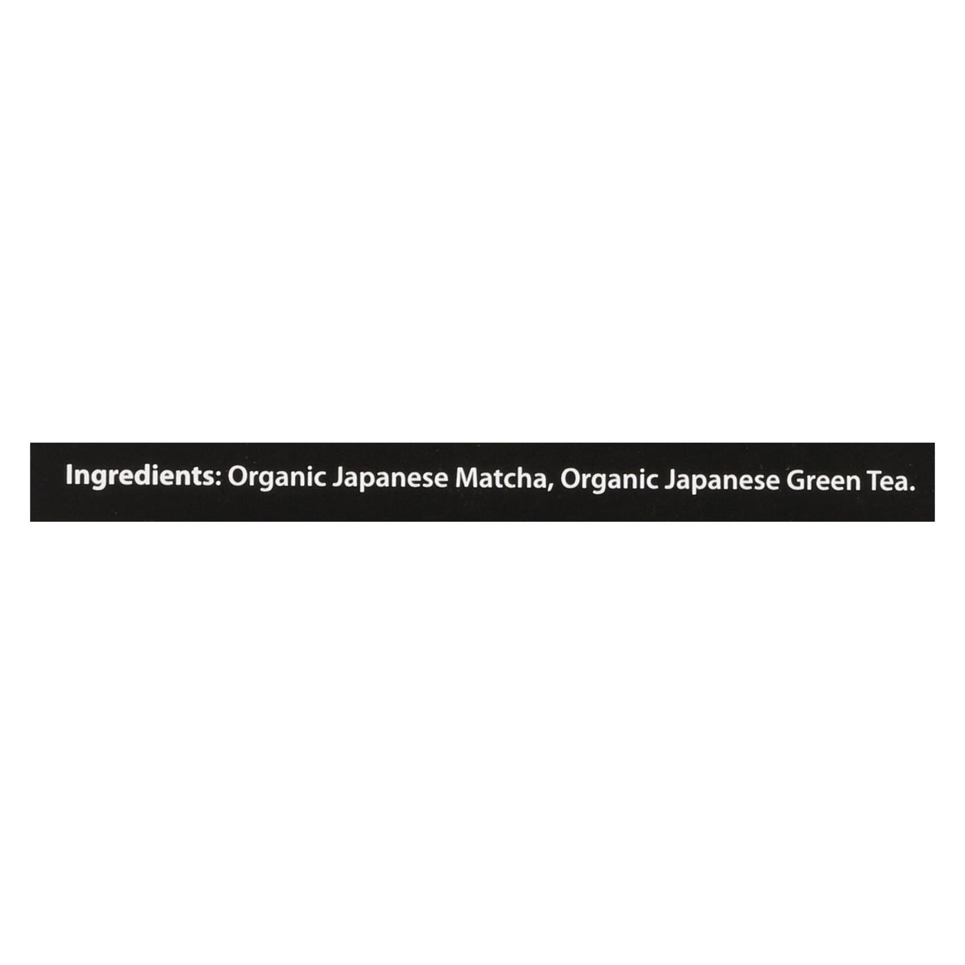 Buddha Teas -tea - Matcha Green - Case Of 6 - 18 Bag