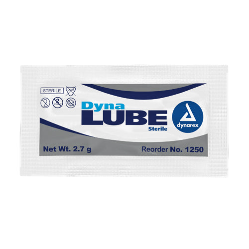 Sterile Lube Jelly – Box of 144, 2.7g Foil Pack