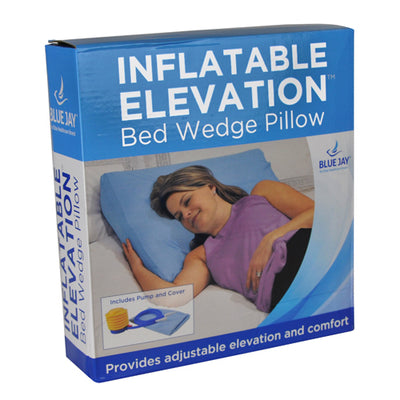 Inflatable Bed Wedge – 8" Incline with Cover & Pump