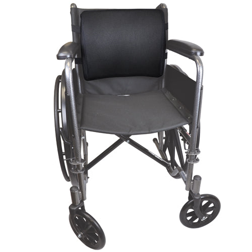 Blue Jay Lumbar Cushion – Black Memory Foam with Straps