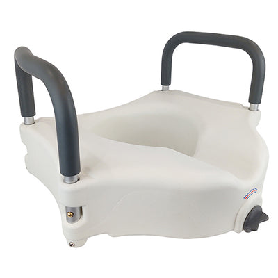 Blue Jay Raised Toilet Seat with Lock & Arms