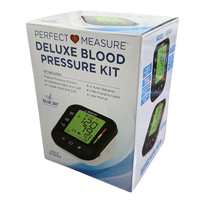 Deluxe Perfect Measure Blood Pressure Kit with 2 Cuffs