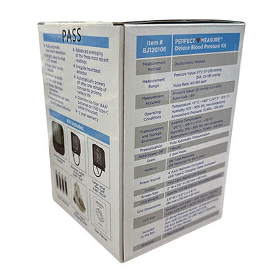 Deluxe Perfect Measure Blood Pressure Kit with 2 Cuffs