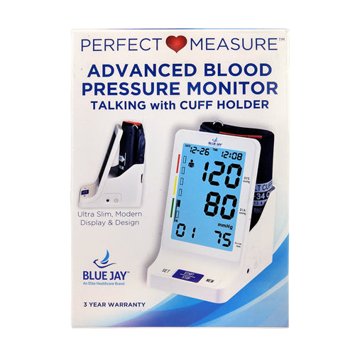 Blue Jay Perfect Measure Big Digit Deluxe Talking BP Monitor