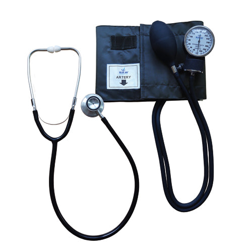 Blue Jay Perfect Measure Manual Blood Pressure Unit with Stethoscope