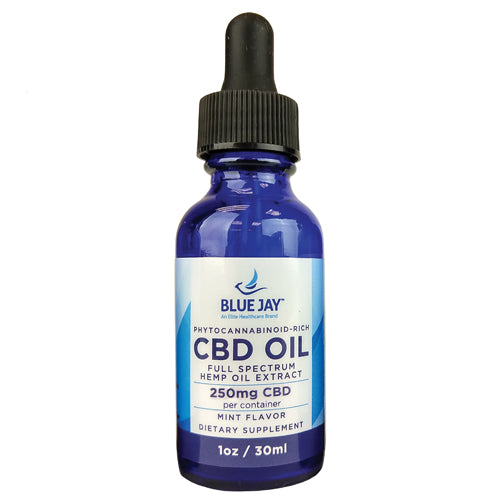 CBD Oil Pure Hemp Drops – Mint – 1 oz