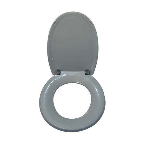 Convenient Folding Steel Commode – Elongated Seat (Case of 3)