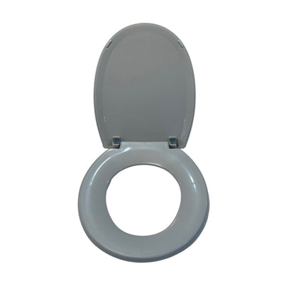 Convenient Folding Steel Commode – Elongated Seat (Case of 3)