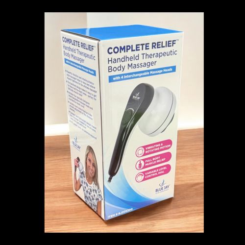 Blue Jay Complete Relief Handheld Corded Massager