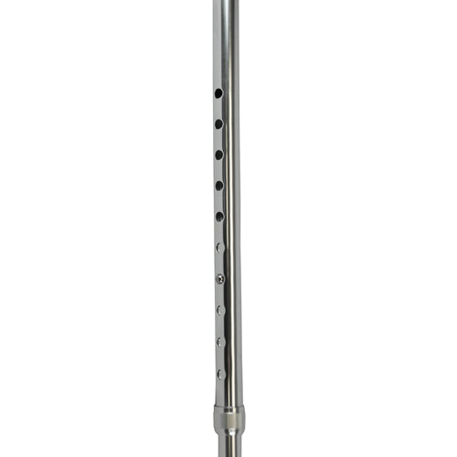 Blue Jay Silver Cane with Round Handle – Vinyl Comfort Grip