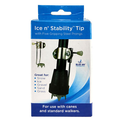 Blue Jay Ice n' Stability Cane Tip – 5 Steel Prongs