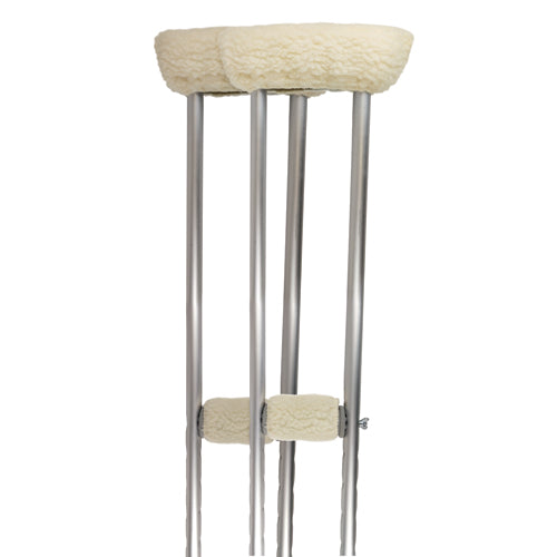 Soft n Plush Comfort Crutch Fleece Covers Set