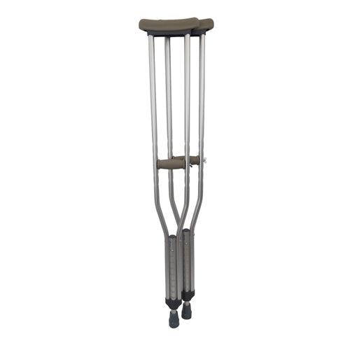 WALK WITH ME Adjustable Aluminum Crutches - Pair