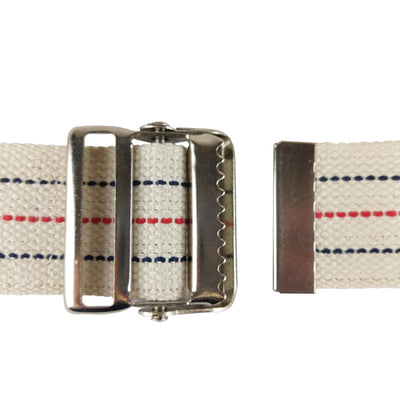 Blue Jay Striped Gait Belt – 2" x 60"