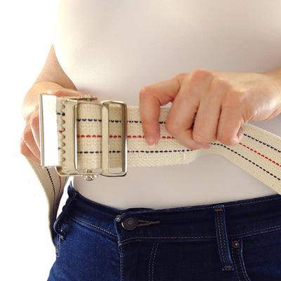 Blue Jay Striped Gait Belt – 2" x 60"