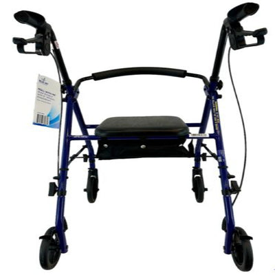 ROLL WITH ME Steel Rollator with 6” Wheels – Knock-Down, Case of 2