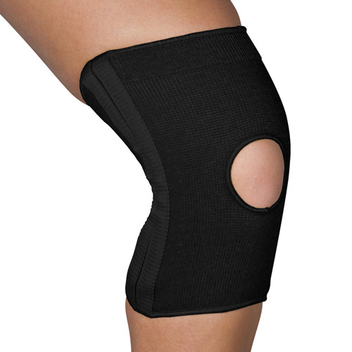Blue Jay Slip-On Knee Support – Open Patella with Stabilizers