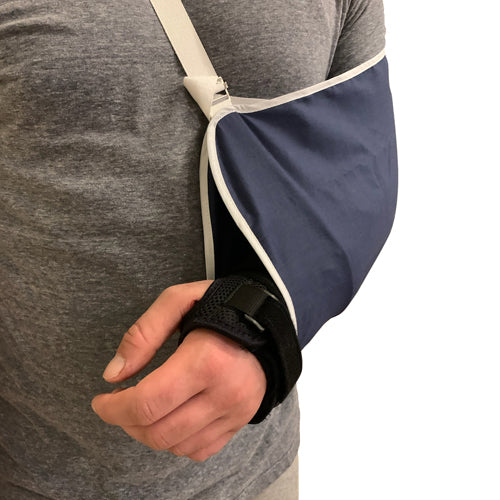 Blue Jay Universal Arm Sling with Shoulder Comfort Pad – Blue