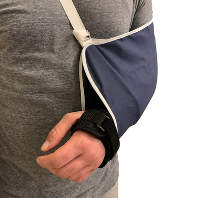 Blue Jay Universal Arm Sling with Shoulder Comfort Pad – Blue