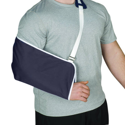 Blue Jay Universal Arm Sling with Shoulder Comfort Pad – Blue