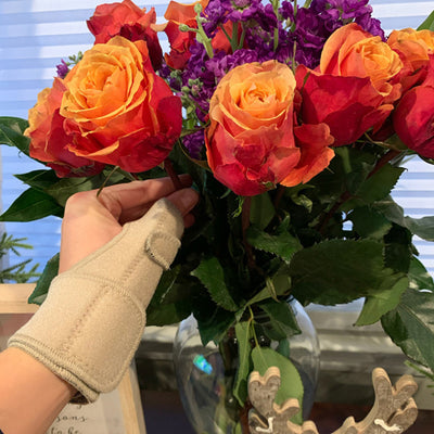 Blue Jay Adjustable Thumb Support with Stabilizing Stay – Beige