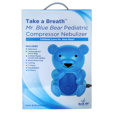 Blue Jay Mr. Blue Bear Pediatric Compressor Nebulizer