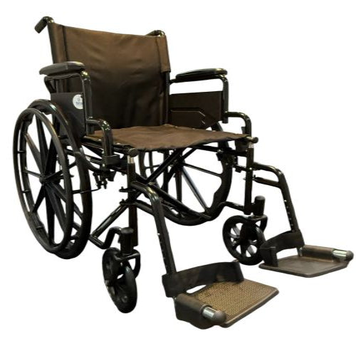 ROLL WITH ME 18" K1 Wheelchair with Flip-Up Desk Arms & SDF