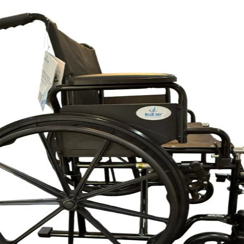 ROLL WITH ME 18" K1 Wheelchair with Flip-Up Desk Arms & SDF
