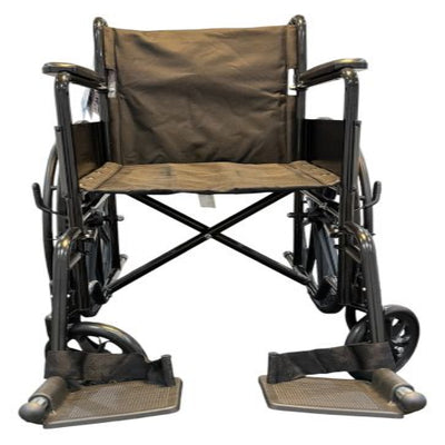 ROLL WITH ME 18" K1 Wheelchair with Fixed Full Arms & SDF