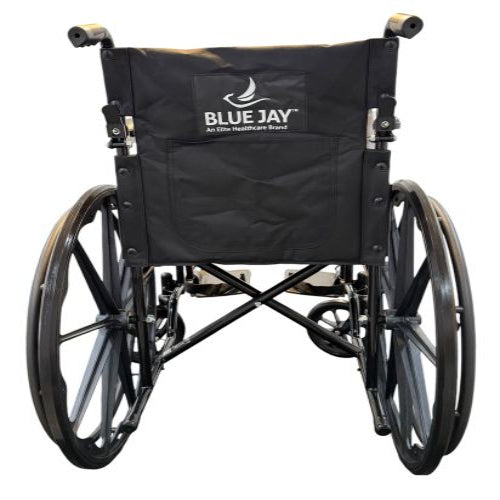 ROLL WITH ME 18" K1 Wheelchair with Fixed Full Arms & SDF