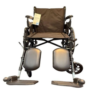 ROLL WITH ME 18" K3 Wheelchair with DDA & Elevating Leg Rests