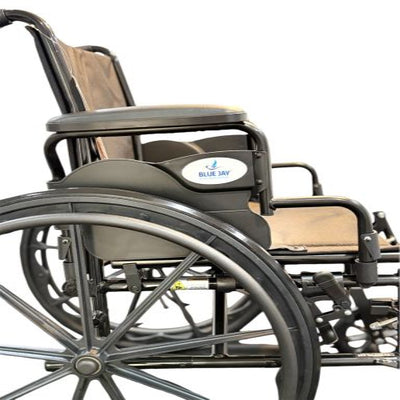 ROLL WITH ME 18" K3 Wheelchair with DDA & Elevating Leg Rests