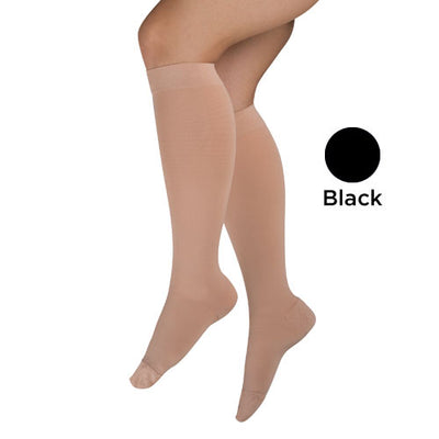 Firm Surgical Weight Stockings – 20-30 mmHg Below Knee, Closed Toe