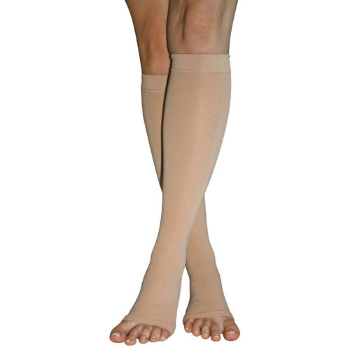 Extra-Firm Surgical Weight Stockings 30-40 mmHg – Below Knee, Open Toe