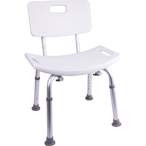 Shower Chair with Back – 300 lb Weight Capacity