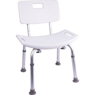 Shower Chair with Back – 300 lb Weight Capacity