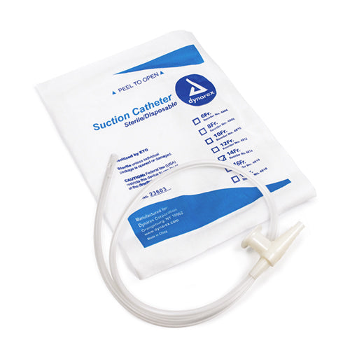 Sterile Suction Catheters 14FR – Case of 50