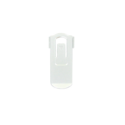 White Belt Clip for InTENSity Twin Stim III For Item# DI3717