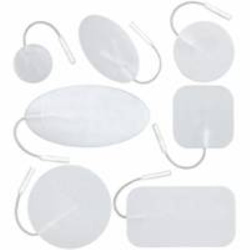 Choice Electrodes 2" x 3.5" Rectangular Foam with Pigtail Lead – Pack of 4