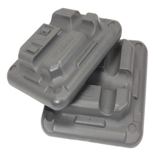 Health Step Risers Only – Set of 2, Black