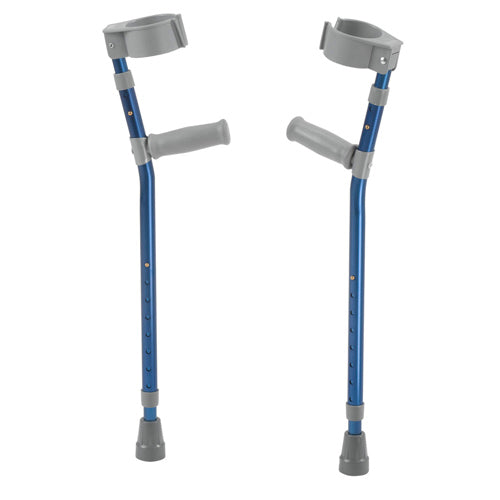 Pediatric Forearm Crutches – Knight Blue (Pair)