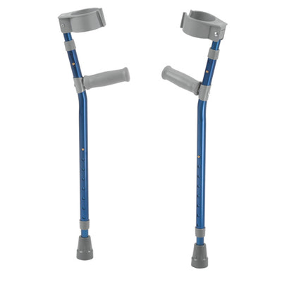 Pediatric Forearm Crutches – Knight Blue (Pair)